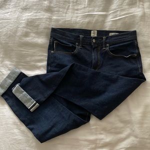KATO slim tapered jean *RAW DENIM* 32x32